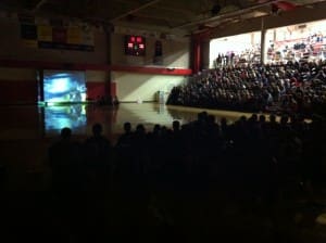 Mt. View Pep Assembly Football Team highlight Reel