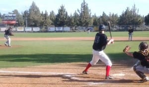 Pitcher Derrek Ostrom was 0-3 on the day from the plate, but did strike out 9 Panthers on the day.