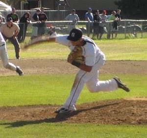 JOEY MORGAN THREW A COMPLETE GAME VICTORY