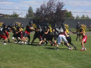 COUGARS SPECIAL TEAMS HONE THEIR SKILLS.