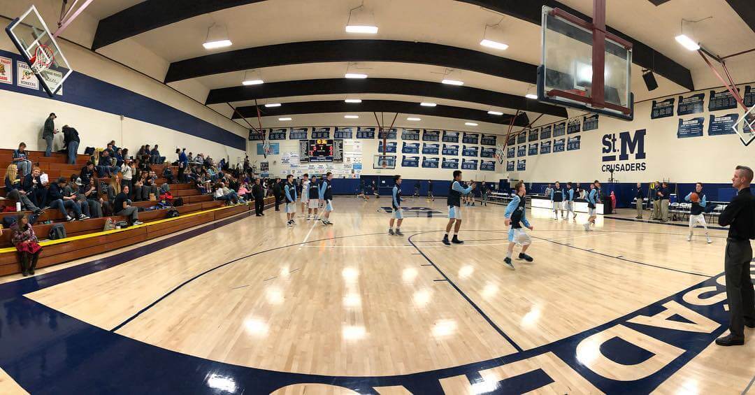 St. Mary’s Boys take the 52-45 win…