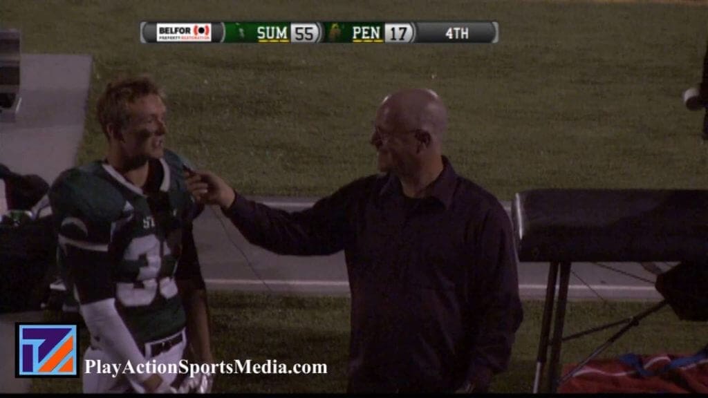 DAWSON RUHL – PLAYER OF THE GAME – SUMMIT – Sept 16, 2016