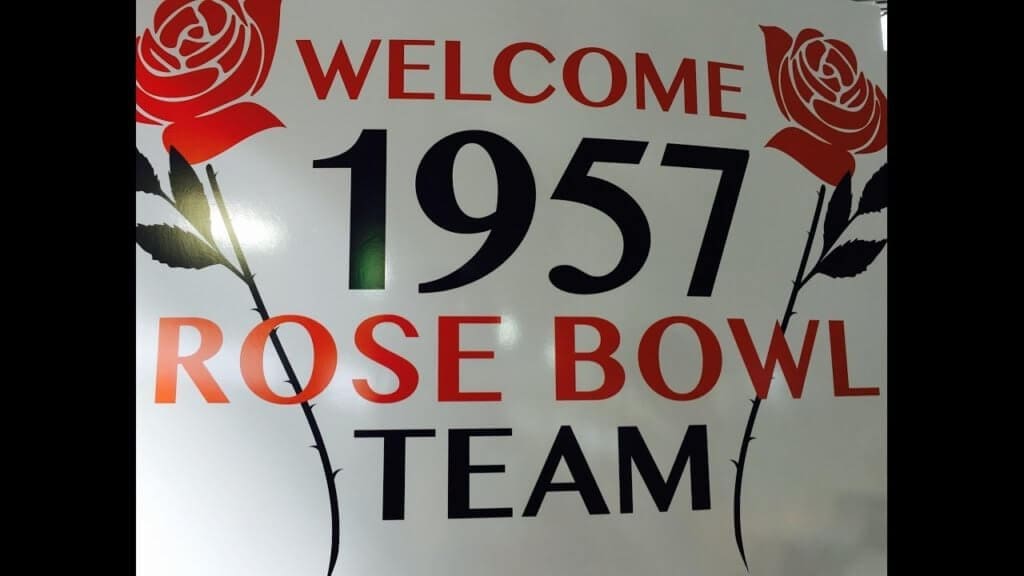 1957 OSU BEAVER ROSE BOWL TEAM