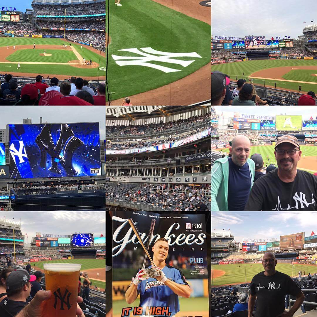 TRS Demi DeSoto at Yankee Stadium for…
