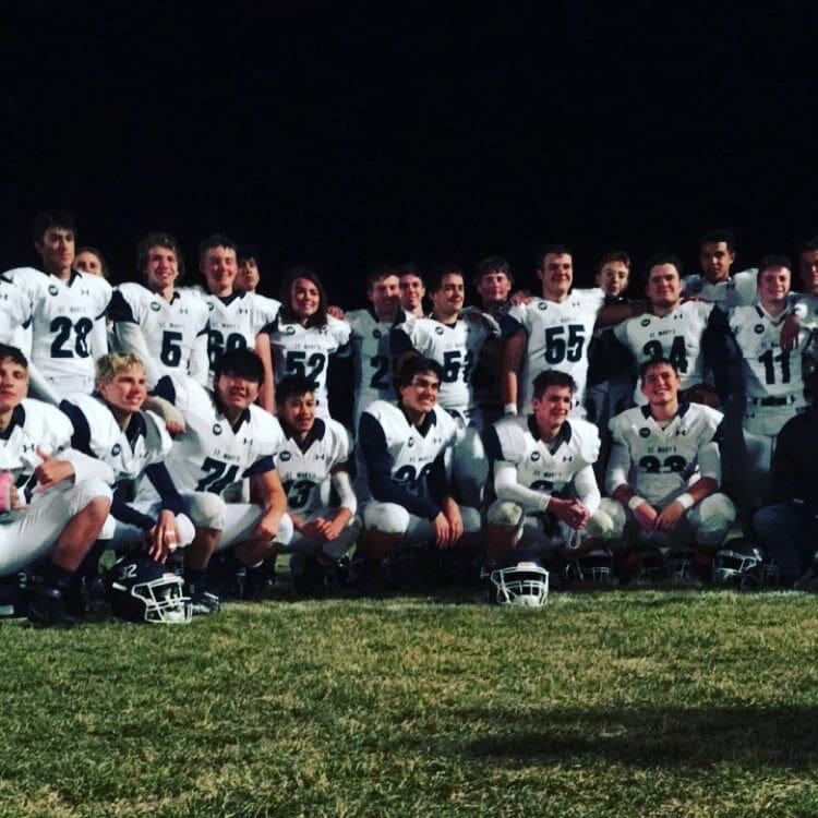 St. Mary's season came to an end...